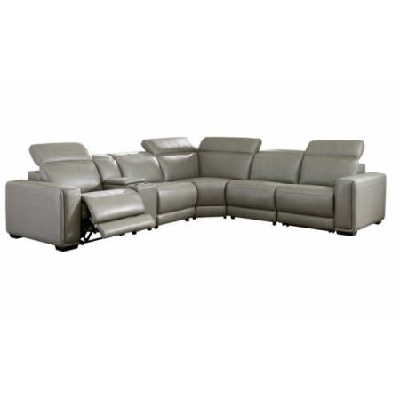U94202-46-46A-57-58-62-77 Correze 6-Piece Power Reclining Sectional