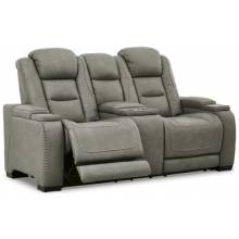 U8530518 The Man-Den Power Reclining Loveseat with Console