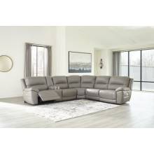 U71605-58-57-31-77-46-62 Dunleith 6-Piece Power Reclining Sectional