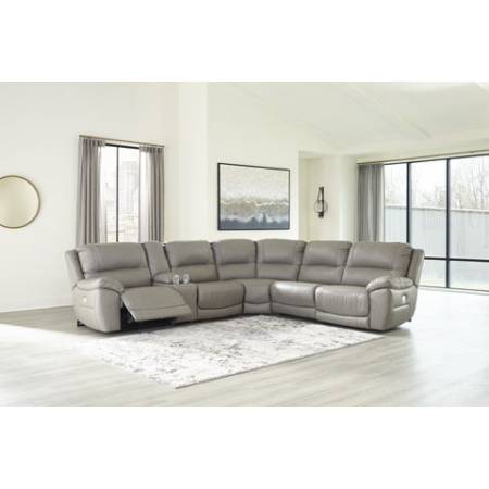 U71605-58-57-31-77-46-62 Dunleith 6-Piece Power Reclining Sectional