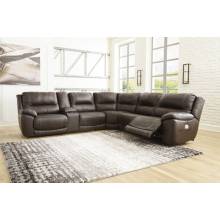 U71604-58-57-31-77-46-62 Dunleith 6-Piece Power Reclining Sectional