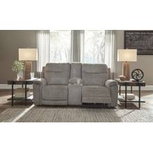 7320518 Mouttrie Power Reclining Loveseat with Console
