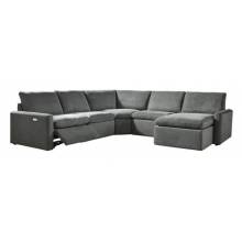 60508-58-31-77-46-17 Hartsdale 5-Piece Power Reclining Sectional with Chaise