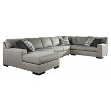 41902-16-34-46-77-56 Marsing Nuvella 5-Piece Sleeper Sectional with Chaise