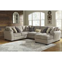 39122-55-77-34-17 Pantomine 4-Piece Sectional with Cuddler
