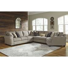 39122-55-46-77-34-75 Pantomine 5-Piece Sectional with Cuddler