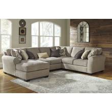 39122-16-34-77-56 Pantomine 4-Piece Sectional with Cuddler