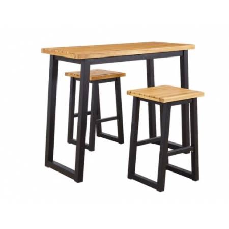 P220-113 Town Wood Outdoor Counter Table Set (Set of 3)