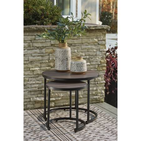 P020-716 Ayla Outdoor Nesting End Tables (Set of 2)