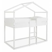 B082-256F-256P-256S Flannibrook Twin over Twin House Loft Bed