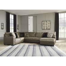 91302-66-34-17 Abalone 3-Piece Sectional with Chaise