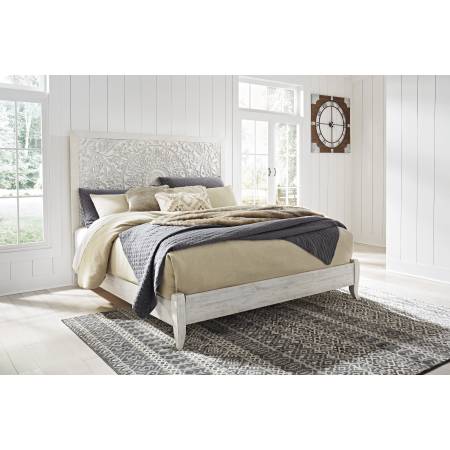 B181-56-58 Paxberry King Panel Bed