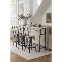 D336-52-124(3) 4PC SETS Karisslyn Long Counter Table