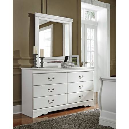 B129-31-36 Anarasia Dresser + Mirror