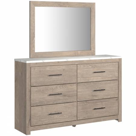 B1191-31-36 Senniberg Dresser + Mirror