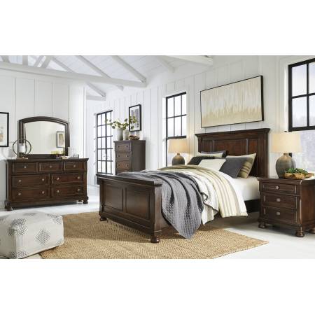 B697-57-54-96-31-36-92-46 5PC SETS Porter Queen Panel Bed