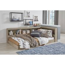 EB2270-163-182 Oliah Twin Bookcase Storage Bed