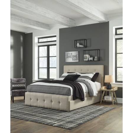 B092-87-50 Gladdinson Full Upholstered Storage Bed