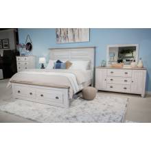 B1512 4PC SETS Haven Bay Queen Storage Bed