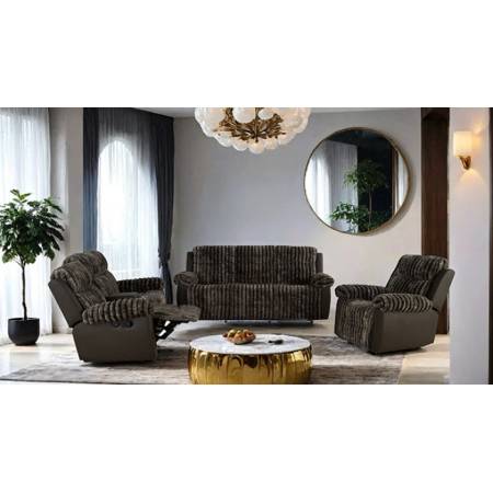 FM64003BR-3PC 3PC SETS Dionysus Manual Reclining Sofa + Loveseat + Recliner