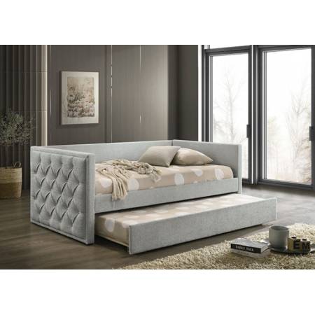 FM1202GY-BED Renzi Daybed w/ Trundle