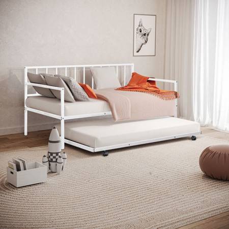 FM1001WH Harmon Metal Daybed