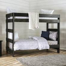 AM-BK100BK-BED-SLAT Arlette Twin/Twin Bunk Bed
