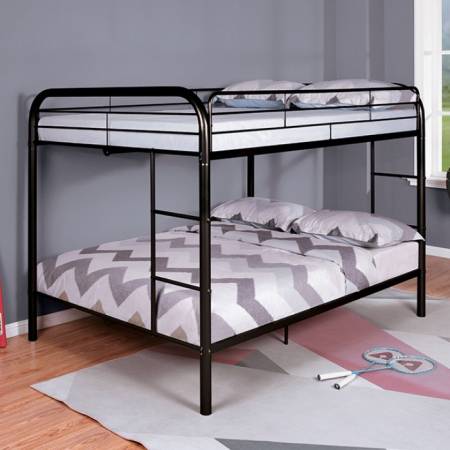 CM-BK1032BK-FF-BED Finnerty Full/Full Bunk Bed