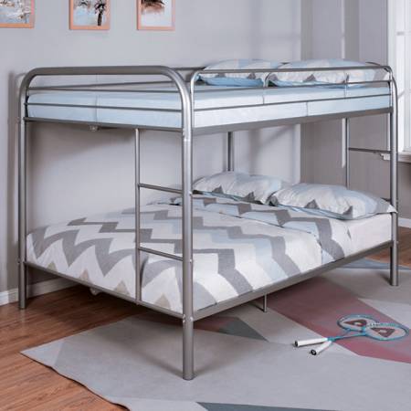 CM-BK1032SV-FF-BED Finnerty Full/Full Bunk Bed