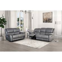 FM69003DG-SF-M-2PC 2PC SETS Glarus Sofa Manual Recliner + Loveseat