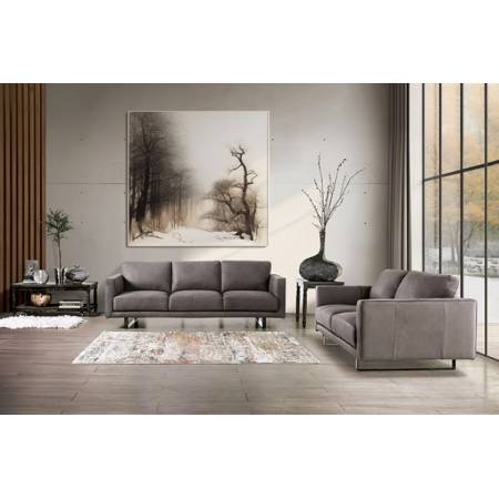 FM90000GY-SF-PK-2PC 2PC SETS Mezzanotte Sofa + Loveseat