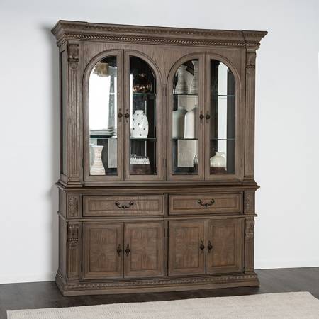 FM3418AK-HB-SET Seven Oaks Hutch & Buffet