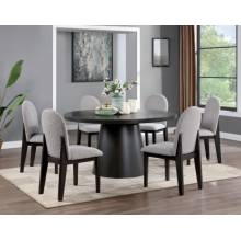 CM3949WN-RT-7PC 7PC SETS ORLAND DINING TABLE + 6 SIDE CHAIRS