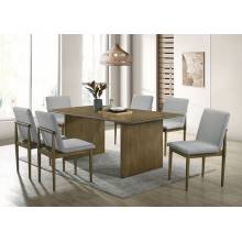 CM3244NT-T-7PC 7PC SETS ST GALLEN DINING TABLE + 6 CHAIRS