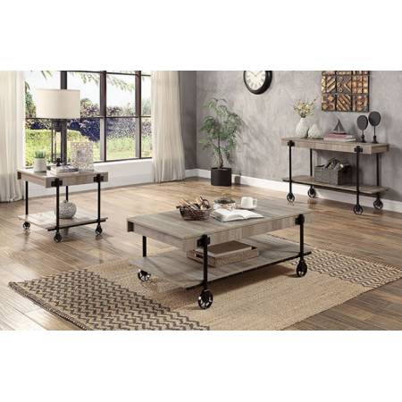 CM4217A-3PK 3PC SETS LOBB COFFEE TABLE + SOFA TABLE + END TABLE