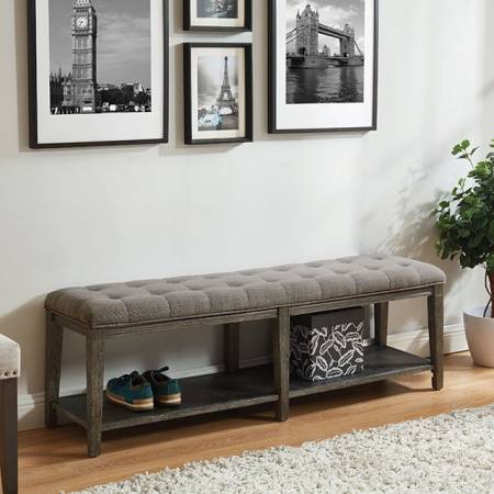CM-BN5666GY TAYAH BENCH