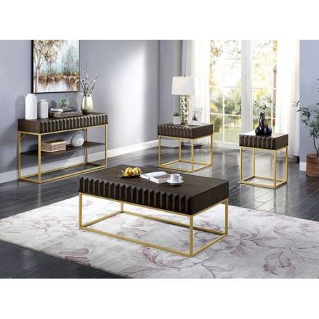 CM4545WN-4PK 4PC SETS AUGSBURG End Table + Coffee Table + Sofa Table + Side Table