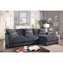 CM6587-SECT-L-R KAYLEE L-SECTIONAL W/ RIGHT CHAISE