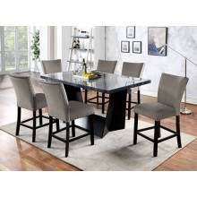 CM3496PT-7PC 7PC SETS OPHEIM COUNTER HT. TABLE + 6 Counter Ht. Chair