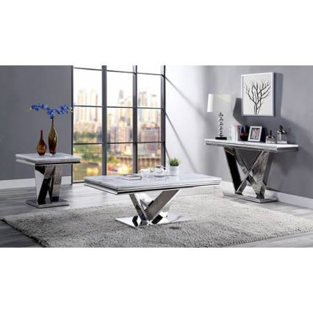 CM4284-3PC 3PC SETS VILLARSGLANE Coffee Table + End Table + Sofa Table