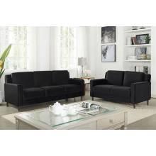 CM6064BK-2PC 2PC SETS BRANDI SOFA + LOVESEAT