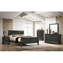 CM7966GY-Q-4PC 4PC SETS LOUIS PHILIPPE Queen BED