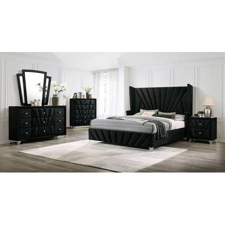CM7164BK-EK-5PC 5PC SETS CARISSA E.King BED