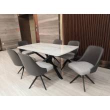 110711-7PC 7PC SETS DINING TABLE + 6 CHAIRS