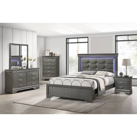 F9641EK-4PC 4PC SETS Eastern King Bed