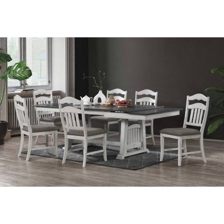 F2523-7PC 7PC SETS Dining Table + 6 Chairs