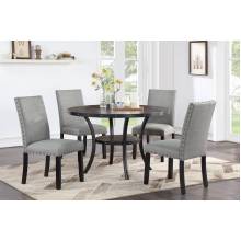 F2516-5PC 5PC SETS Dining Table + 4 Chairs