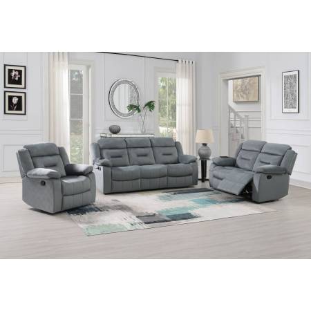 F8796-3PC 3PC SETS Recliner Sofa + Loveseat + Recliner
