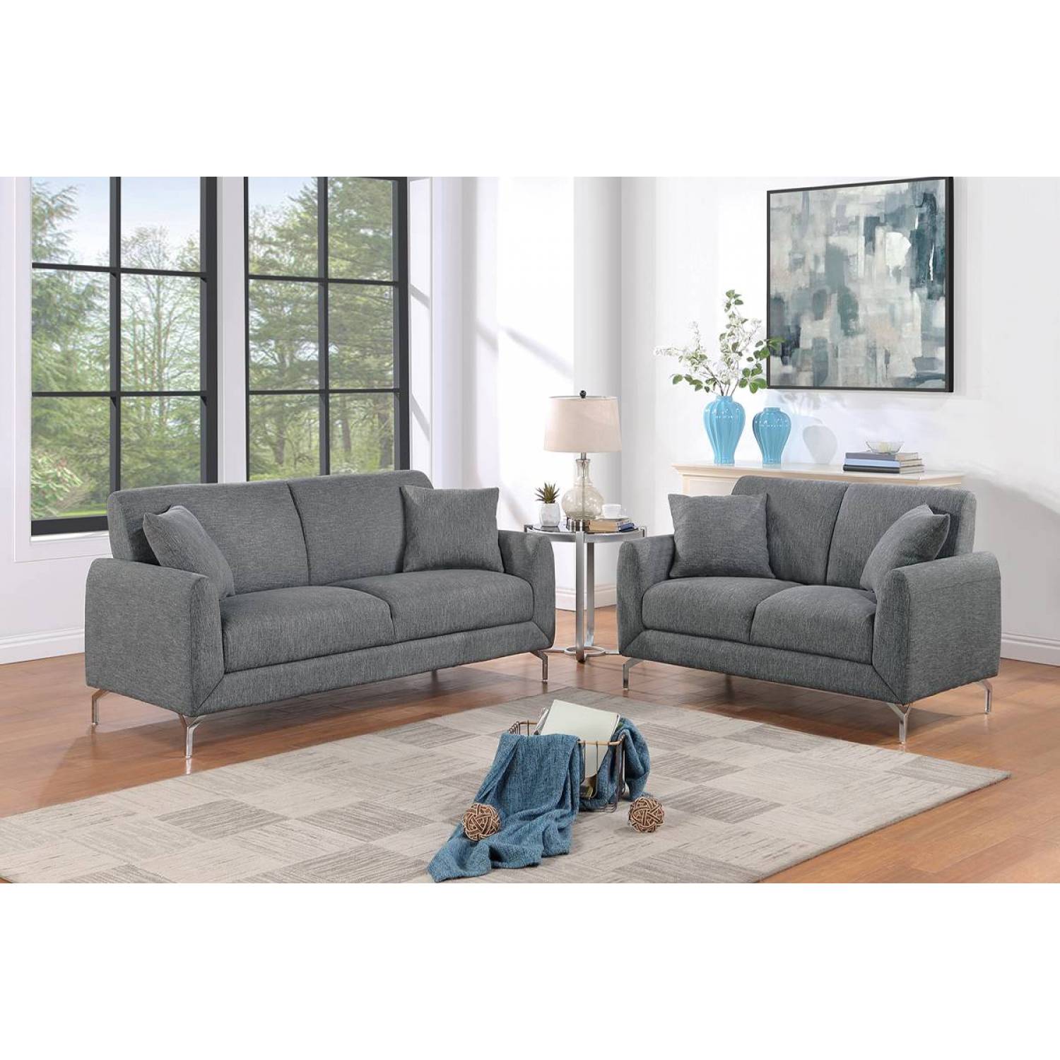 フィフィ＆ロメオ　fifi&romeo　 特大クッション2つセット♥♥ F8437 2-Piece Sofa Set