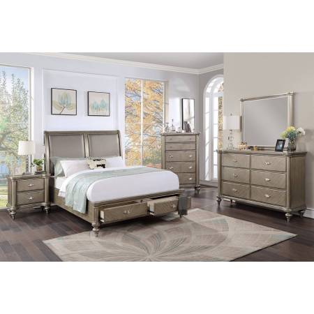 F9618CK CAL-KING BED